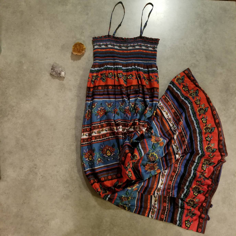 100% Cotton Forever 21 Maxi Dress, Size Medium